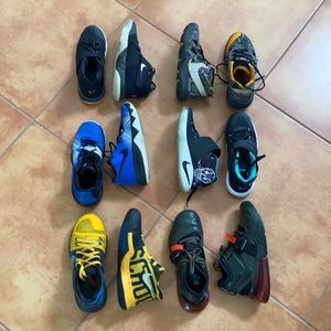 6 pairs of Nike Kyrie Size 6Y Boys